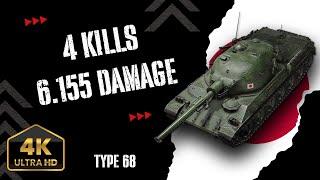 World of Tanks | Type 68 Rampage – Epic Gameplay | 4K Quality