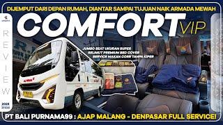 Kasta Tertinggi Antar Jemput Antar Provinsi : Bali Purnama 99 Comfort Class Malang - Denpasar