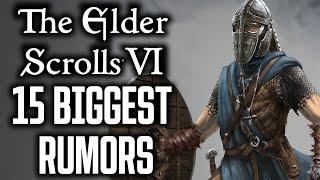 15 BIGGEST THE ELDER SCROLLS 6 RUMORS And Confirmed Features You Need To Know