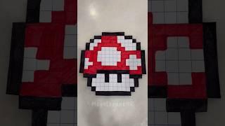 Mario Mushroom  Pixel Art