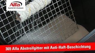 Alfa Direkt - Abstreifgitter mit Anti-Haft-Beschichtung