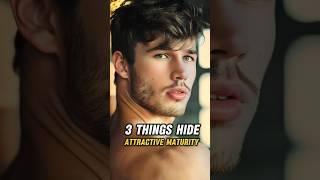 3 Things Hide Your Attractive Maturity #viral #ytshorts #selfimprovement