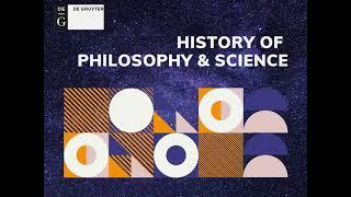 History of Philosophy and Science De Gruyter