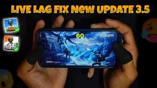 Bgmi New Update 3.5 Live Lag Fix | Bgmi Ma Lag Fix Kasa Kara | Lag Fix Any Low an Devices