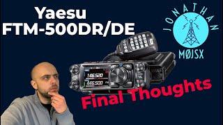 Yaesu FTM 500 Ham Radio Longer Term Review