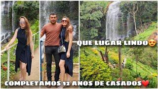 COMPLETAMOS 12 ANOS DE CASADOS ️ FOMOS PASSEAR EM UM LUGAR LINDO + ALMOÇO!