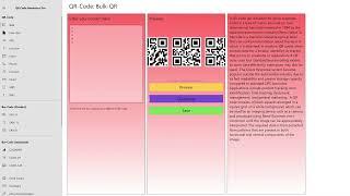 Create Bulk QR-Codes