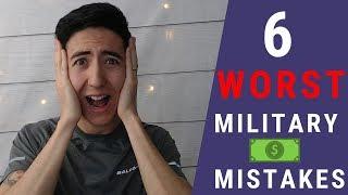 Worst Money Mistakes You Do NOT Want to Make in the Military