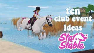 10 Club EVENT Ideas  Star Stable Online