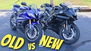 (2017-2021) Yamaha YZF R6 vs Old (2006-2016) Yamaha R6! | Old or New?