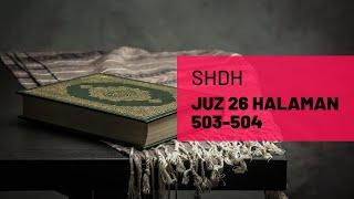 SHDH - Juz 26 Halaman 503-504