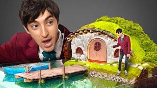 Realistic Hobbit House Made Of Little Bricks ӀӀ Lord of the Rings Diorama