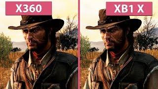 [4K] Red Dead Redemption – Xbox 360 vs. Xbox One X 4K Update Graphics Comparison