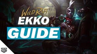 THE ULTIMATE EKKO GUIDE -  BUILD, RUNES, ABILITIES, COMBOS, and MORE! - Wild Rift Guides