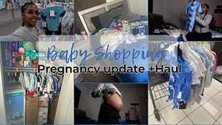 BABY SHOPPING VLOG + 25 week update -Mini Haul 