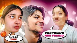 Proposing her friend | COUPLE VLOGS !! 