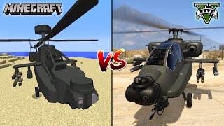 MINECRAFT HELICOPTER VS GTA 5 HELICOPTER - WHICH IS BEST?