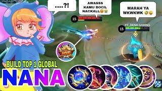 SET BUILD NANA TERSAKIT 2024 | BUILD NANA TERSAKIT 2024 TOP GLOBAL 1 - MLBB