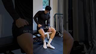 #DAY5–A full week of training Ep5 | legs hypertrophy