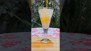 Iced Mango Squash #mangodrink #mangosquash #summerdrink #drinksforsummer #fruitdrinks #mango #fyp