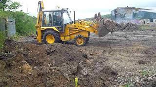 Grey Cab JCB 3CX SiteMaster Backhoe (2)