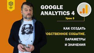 Google Analytics 4: как создать собственное событие. Параметры и значения. #5 (10)