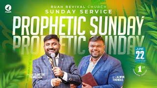 LIVE - PROPHETIC SUNDAY | COMBINED SUNDAY SERVICE | 1st Service | 22 JUNE 2025 | #alwinthomas
