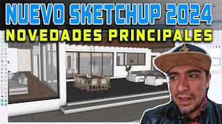 SKETCHUP 2024 YA LLEGÓ  VALE LA PENA EL CAMBIO ?  ARQUITECTO REACCIONANDO