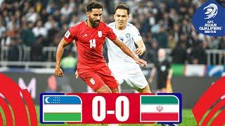 Goalless again! | Uzbekistan - IR Iran | Highlights | #AsianQualifiers - Road To 26