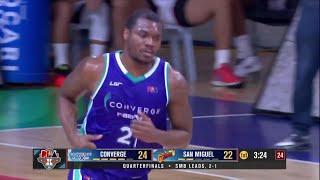 Jalen Jones FEARLESS DRIVE for Converge vs San Miguel  | PBA Season 49 Governors' Cup