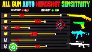 Free Fire Auto Headshot Trick 2025 Sensitivity | 2gb, 4gb, 6gb Ram Headshot Sensitivity Setting