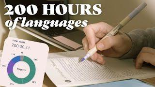 how I'm learning 3 languages in 2023 | Q1 language update