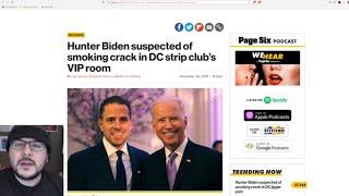 Hunter Biden Accused Of Doing Crack In Jiggle Joint, Meanwhile Obama Says Joe Aint Got It. womp womp