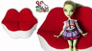 SOUP OF LIPS FOR PUPPIES /FURNITURE FOR PUPPIES Monster High, Barbie / Muza Rukodeliya 