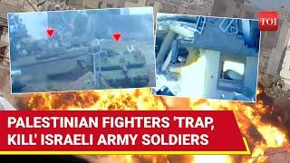 Israeli Soldiers 'Wiped Out' After Falling Prey To Palestinian Fighters' Trap | Gaza War Latest