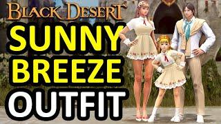 SUNNY BREEZE OUTFIT PREVIEW for ALL Class (Black Desert Online) BDO