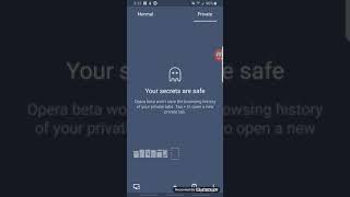 Opera Beta Browser Android app Update - The Data Savings and VPN features are BOSS!