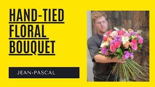 How-to Hand-Tied Floral Bouquet Tutorial with Jean-Pascal, Los Angeles Florist