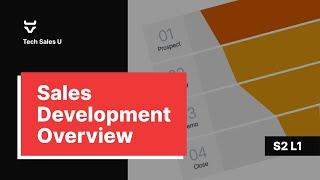 Sales Development Overview - Tech Sales U [Section 2 - Lesson 1]