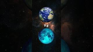 earth vs Blue moon #youtubeshorts #shortvideo #shorts