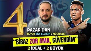 DÖRT ANALİZLE 40 KAT.. 12 Ocak Pazar 2024 İddaa Tahminleri | Atistics TV