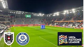 10.10.2024 Raiffeisen Arena Linz: Österreich - Kasachstan  4:0 (Saison 2024/25) | Nations League