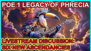 LIVESTREAM - POE Legacy of Phrecia TEASERS - Herald & Paladin Ascendancies & more. Path of Exile