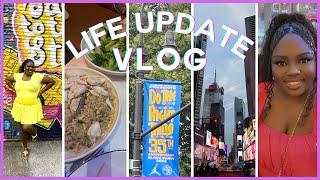 NYC Summer Vlog I Major Life Update I Spike Lee Block Party, Brooklyn Chophouse and More I Diasha