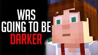 Minecraft Story Mode WAS GOING TO BE DARKER!? (CUT CONTENT - Telltale Games)