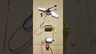 Electricity Generate With Mini Dynamo generator DC Motor
