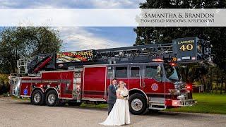 Samantha & Brandon's Fall Wedding at Homestead Meadows