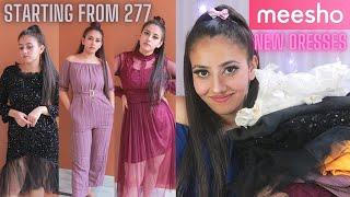 meesho new dresses haul starting from Rs 277 only | affordable tops and dresses #meesho