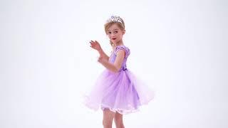 AmzBarley Princess Dress for Girls Kids Dressing up Costume Fancy Party Dresses