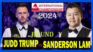 Judd Trump vs Sanderson Lam Round 1 | International Championship 2024 | #snooker2024 | #juddtrump